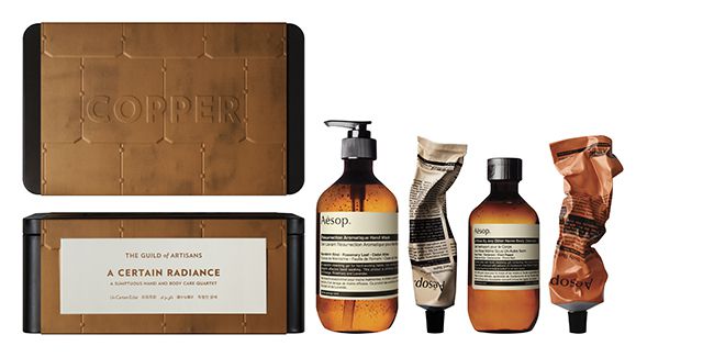AESOP GIFT KITS 2014-2015 A CERTAIN RADIANCE WITH PRODUCT (COPPER) C