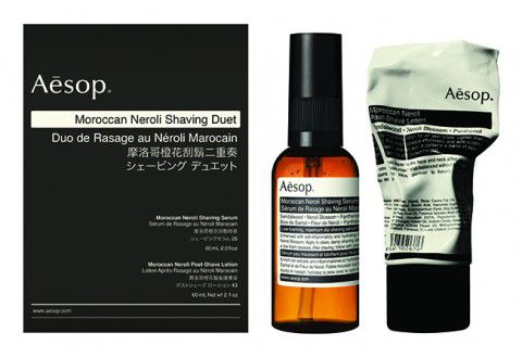 AESOP KIT MOROCCAN NEROLI SHAVING DUET WITH PRODUCT C