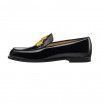 Christian Louboutin Laperouza Flat Patent Black Gold r