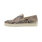 Christian Louboutin Boat Flat Python Clair de Lune Roccia r1