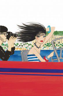NARS Summer 2016 Color Collection Lead Campaign Illustration