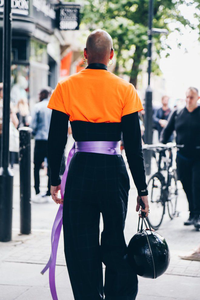 LFWM046Photography: Nobuko Baba | Edit: Ryoko Kuwahara | Streetsnap, London