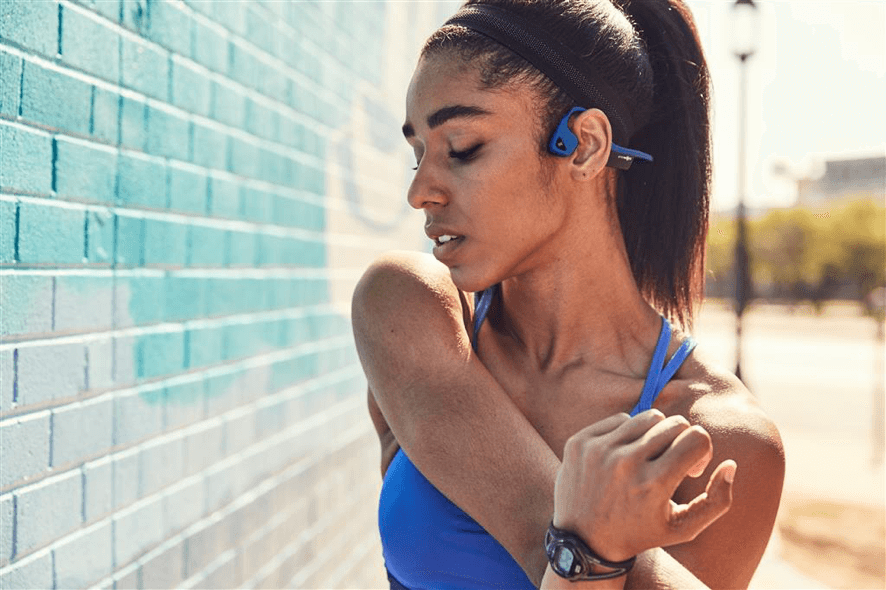 NY発・耳を塞がない骨伝導Bluetoothヘッドホン「AfterShokz TREKZ AIR