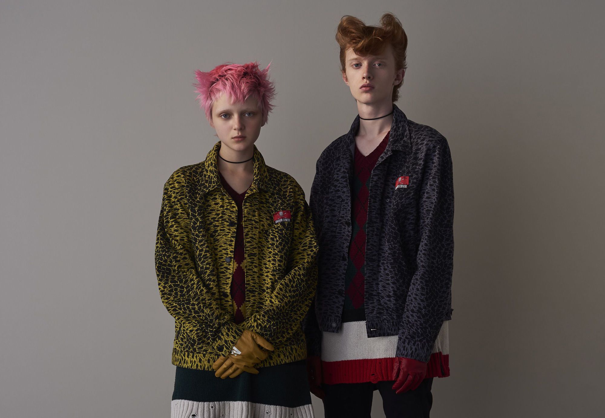 甲*7様 激レア 18ss UNDERCOVER x CREAM SODA ラバ UNDERCOVER - 新品同様！ UNDERCOVER × CREAM SODA コラボ ジャケット