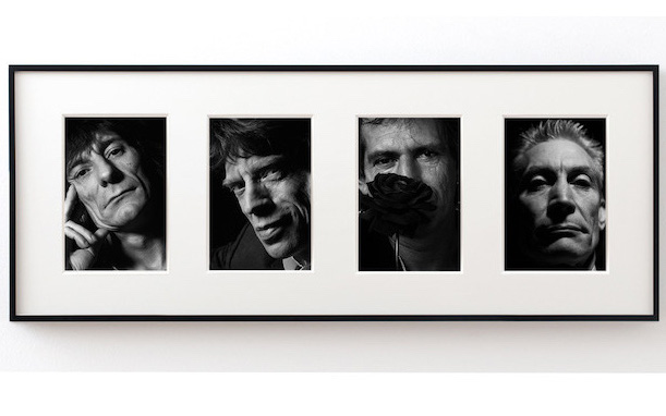 ザ・ローリング・ストーンズを写した未発表作品。半沢克夫「ロックの