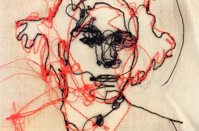 国内外で活躍している刺繍アーティストMUによる個展「GHOST」表参道