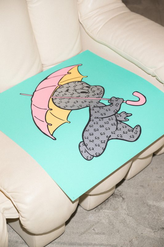 Gucci Ghostとして知られるTrevor AndrewとGR8 の コラボ企画「LIFE IS 