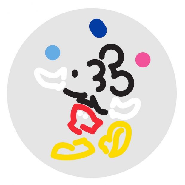 新品　Yoon Hyup ミッキーマウス　コラボポスター Mickey Mouse Now and Future | PARCO MUSEUM TOKYO | PARCO ART