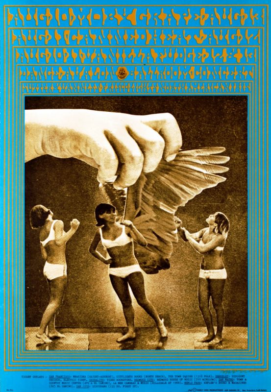 Bill Graham Fillmoreフィルモアロックポスター サイケデリック Bill