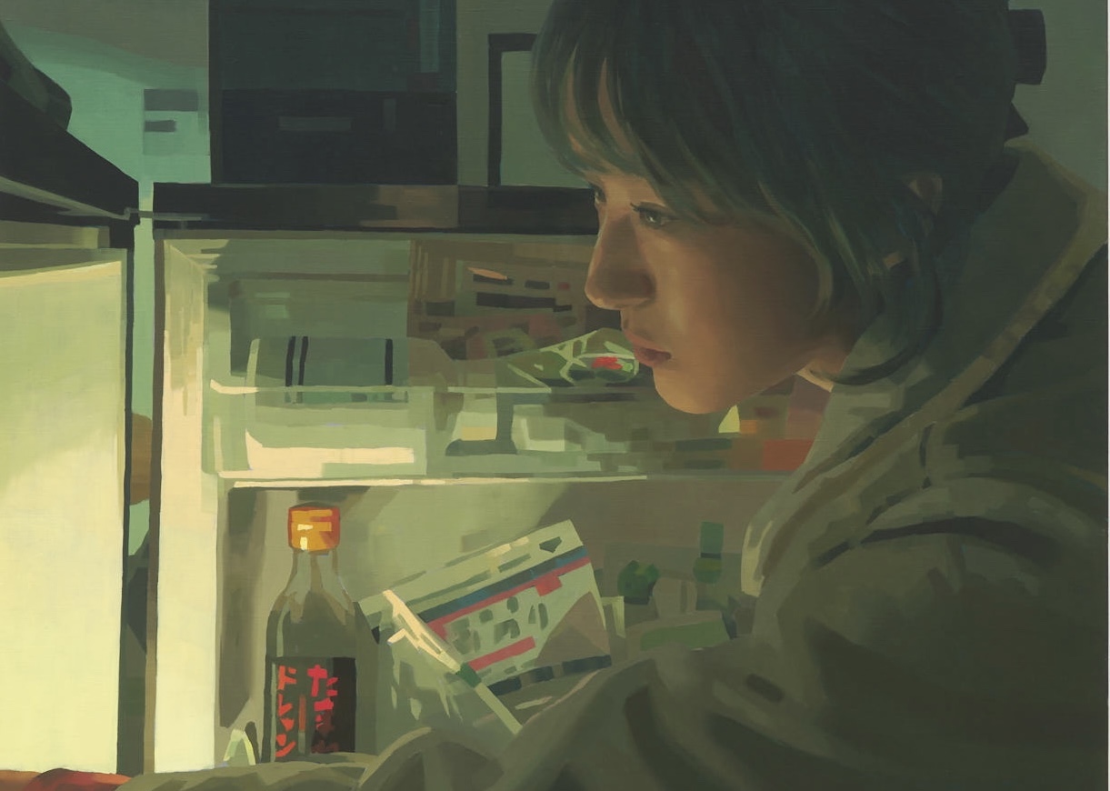 間紀徹、【北イタリアの小さな森】、希少な額装用画集より 間紀徹、【北イタリアの小さな森】、希少な額装用画集より