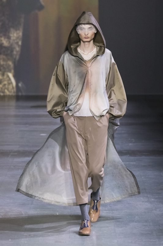 undercover 25ss ペーパートリプルジップジャケット